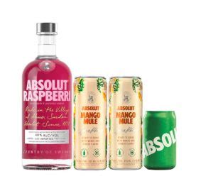 Vap Vodka Absolut Raspberri Ml Latas Vodka Absolut Mango Rtd