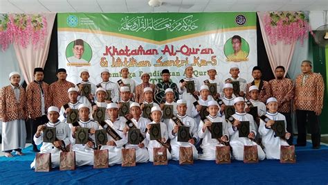 Khataman Al Quran Dan Imtihan Qiraati Ke Ponpes Al Hasanah Ponpes