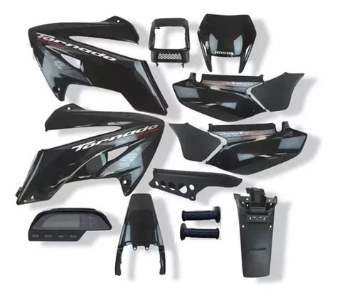 Kit Carenagem Adesivado Completo 14 Peças Xr250 Tornado Parcelamento