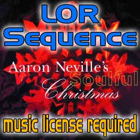 Sequence - Please Come Home For Christmas - Aaron Neville | Light-O-Rama