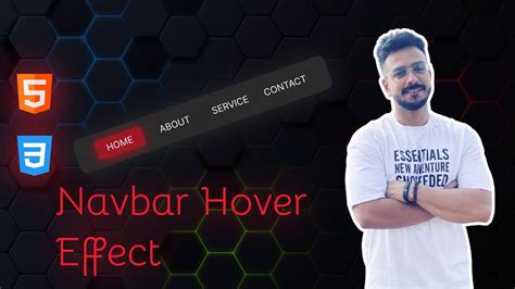 Create Navbar Menu With Hover Effect Using Html And Css Navbar Menu