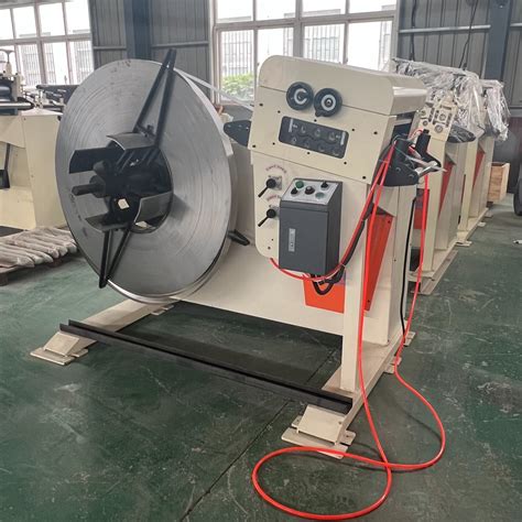 High Performance Steel Coil Staightening Decoiling Servo Machine For