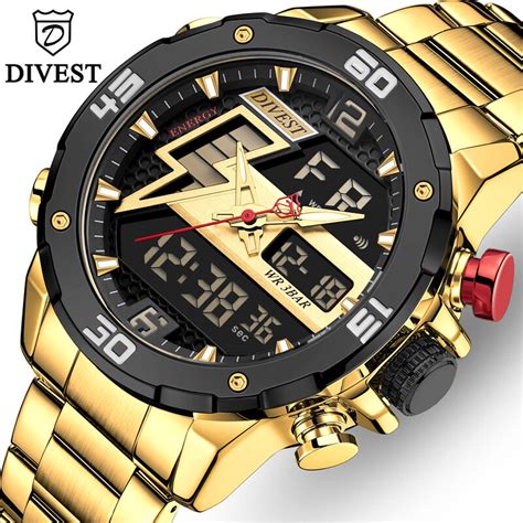 SMAEL Mens Date Watches Fashion Top Brand Luxury LED Chronograph Casual