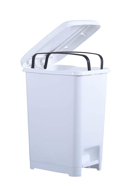 Amazon Superio Slim Trash Can With Foot Pedal Gallon Step On