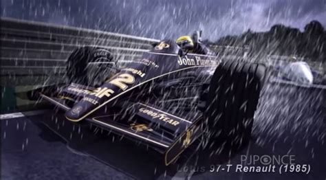 Uma Ideia Genial Ayrton Senna Pilotando Todos Os Seus Carros Num S