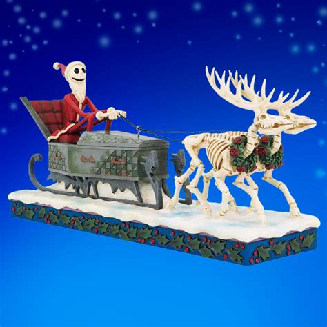 Disney Santa Jack Skellington And Sleigh — Secret Compass