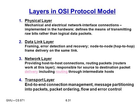 Computer Science: Protocols and Devices Used in OSI Layer