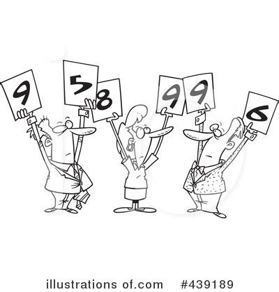 Judges Clipart #439185 - Illustration by toonaday