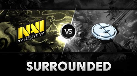 Surrounded By Na Vi Vs Eg Xmg Captains Draft Season Youtube