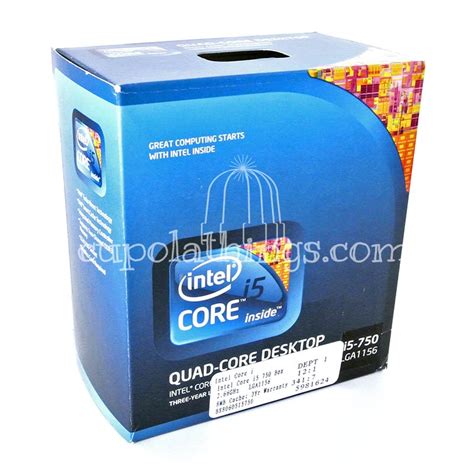 Intel Core i5-750 - cupolathings.com