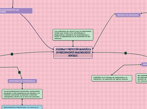 SEGURIDAD Y PROTECCIÓN RADIOLÓGICA EN PROC Mind Map