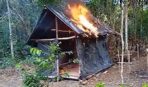 Fanb Destruye Presunto Depósito Para La Minería Ilegal En Amazonas