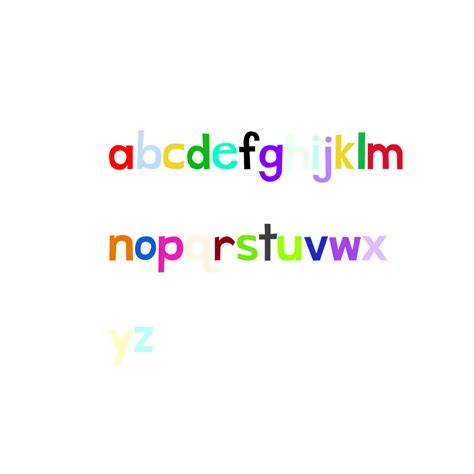 I Changed The Endless Letters Into Their Alphalore Colours R