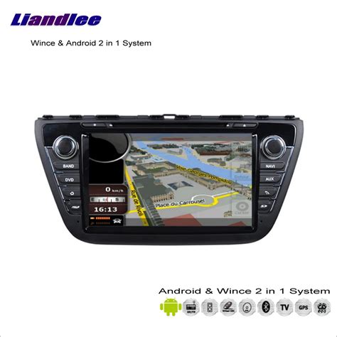 Liandlee Car Android Multimedia Stereo For Suzuki S Cross Sx