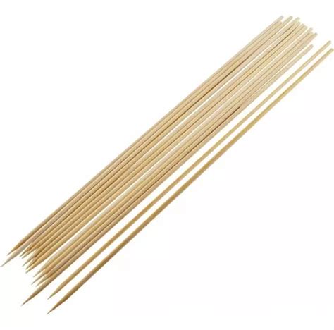 Pack 100 Brochetas Palos Bamboo Para Anticuchos 25 Cm Cuotas sin interés