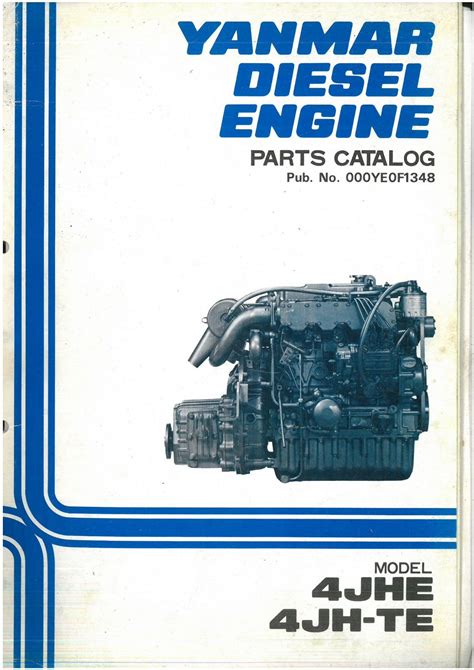 Yanmar 3jh4 To 4jh4 Hte Marine Diesel Engine Full Service Repair Manual 3