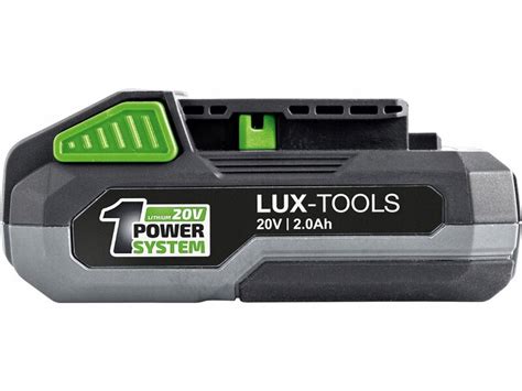 LUX-Tools Zestaw startowy - akumulator 20V 2Ah + (146070) • Cena ...