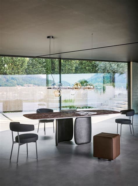 Mellow Barrel Shaped Dining Table By Bonaldo Design Bartoli Design