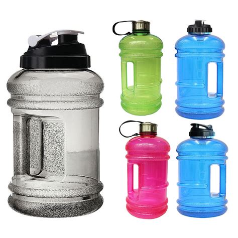 Big Large Bpa Free Sport Gym Training Drink Water Bottle Cap Kettle Workout 2 2l Ebay