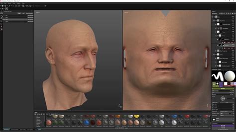 Substance Painter Smart Skin Material Demo Youtube