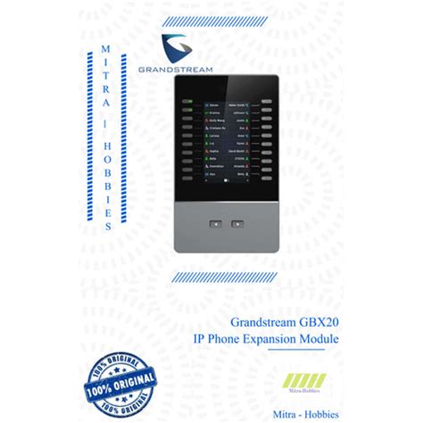 Jual Grandstream Gbx Ip Phone Expansion Module Kota Bekasi