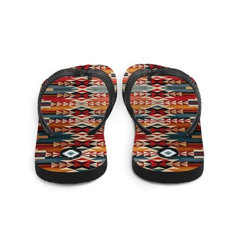 Native American Sunset Flip Flops The Global Wanderer