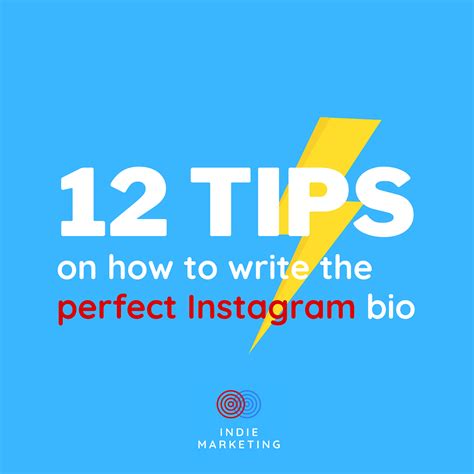 12 Tips On How To Write A Perfect Instagram Bio