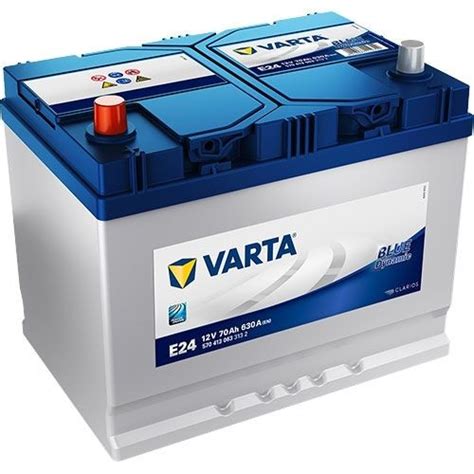 Varta BLUE Dynamic E24 12V 70Ah 630A EN 570 413 063 3132 Car Battery