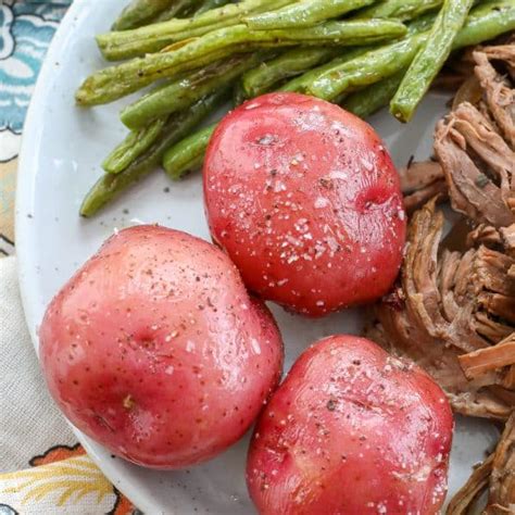 Boiled Baby Red Potatoes