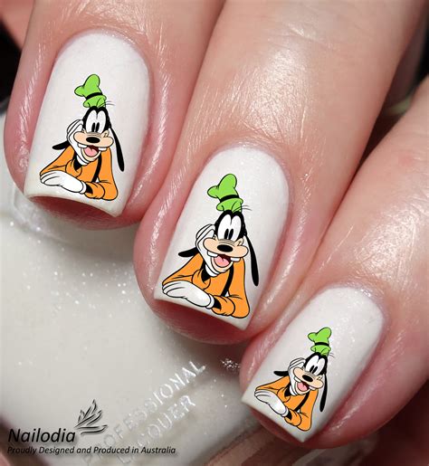 Disney Goofy Nail Art Decal Sticker Nailodia