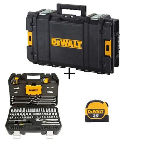 Dewalt Mechanics Tool Set Piece With Toughsystem Medium Tool