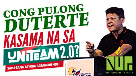 Partido Federal Ng Pilipinas KAALYADO Na Ang PARTIDO NI PULONG DUTERTE