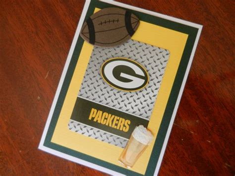 Green Bay Packers Birthday Card Packers Birthday Card Etsy Birthday