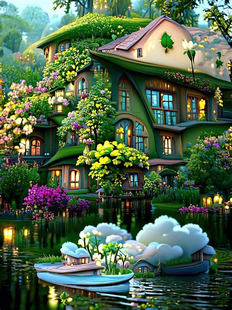 Solve House On The Pond Jigsaw Puzzle Online With Pieces