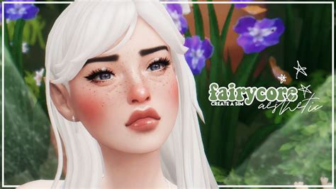 Fairycore Aesthetic 🧚 Cc Links The Sims 4 Create A Sim Cas Youtube