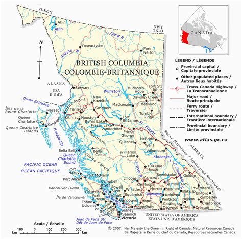 Map Of Canada Showing Cities – secretmuseum