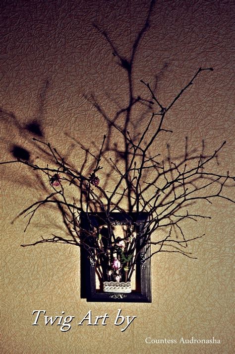 Twig Art · How To Make A Twig Ornament · Home + DIY on Cut Out + Keep