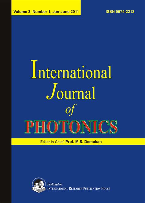 IJP, International Journal of Photonics