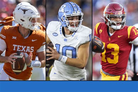 Caleb Williams Drake Maye Quinn Ewers And Re Ranking The Qb Class Of