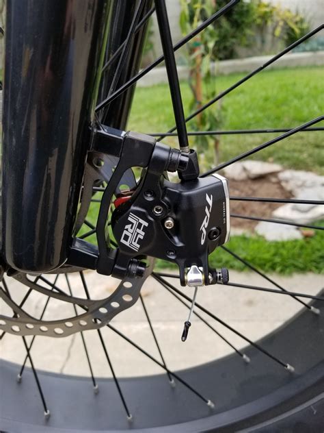 Upgraded My Brake Calipers W TRP Cable Actuated Hydraulic Disc Brakes