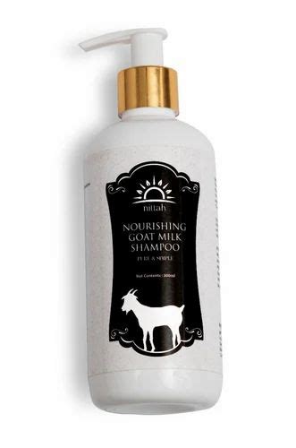 300ml Nittah Nourishing Goat Milk Hair Shampoo At Rs 1074 In Chennai