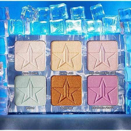 Amazon Jeffree Star Holiday Glitter Collection Platinum Ice