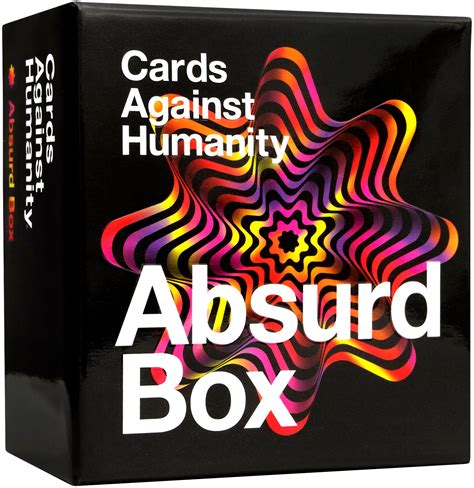 Cards Against Humanity Absurd Box Black White BGZ110648 Best Buy