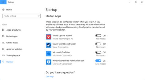 Windows 10 Settings Get Startup Management Option Ghacks Tech News