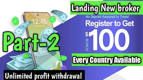 100 No Deposit Bonus Forex New Broker Today Landing Broker No