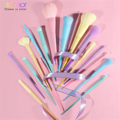 Cheap Docolor Professional Dreaming In Colorful Pcs Makeup Brushes