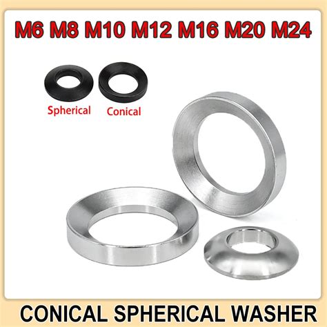 M M M M M M M Conical Spherical Washer Countersunk Washer