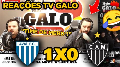 REAÇÕES TORCEDORES DO GALO AVAÍ 1X0 ATLÉTICO MG BRASILEIRÃO SÉRIE A