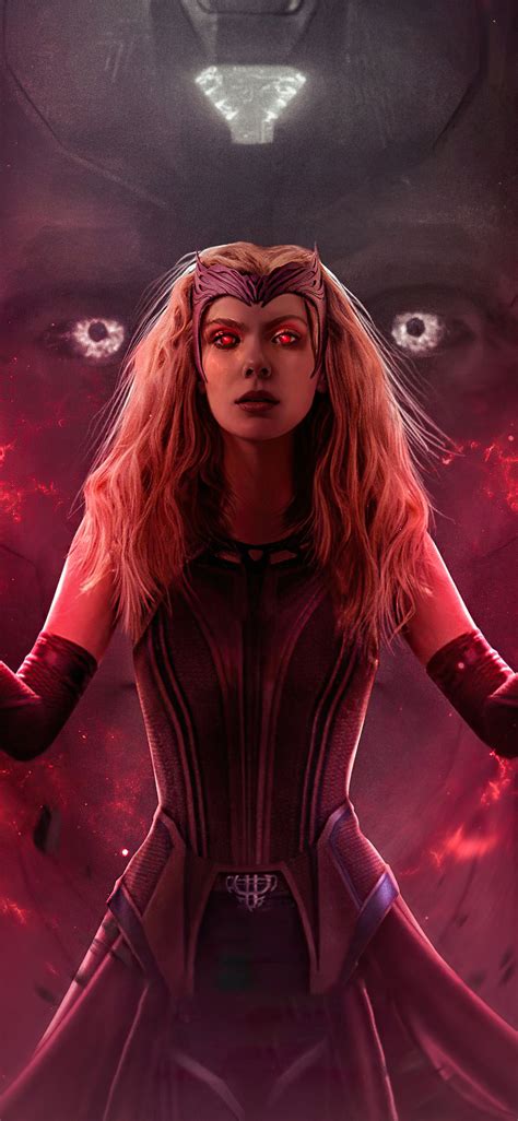 1125x2436 Scarlet Witch Aka Wanda Vision 4k Iphone Xsiphone 10iphone X Hd 4k Wallpapers