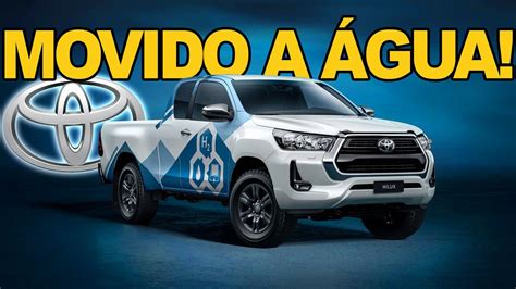 Toyota Quer Carros Movido A Gua Entenda Youtube